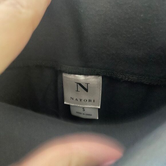 Natori Pull-On Ponte Wide-Leg Stretch Pants Gray - Picture 6 of 12